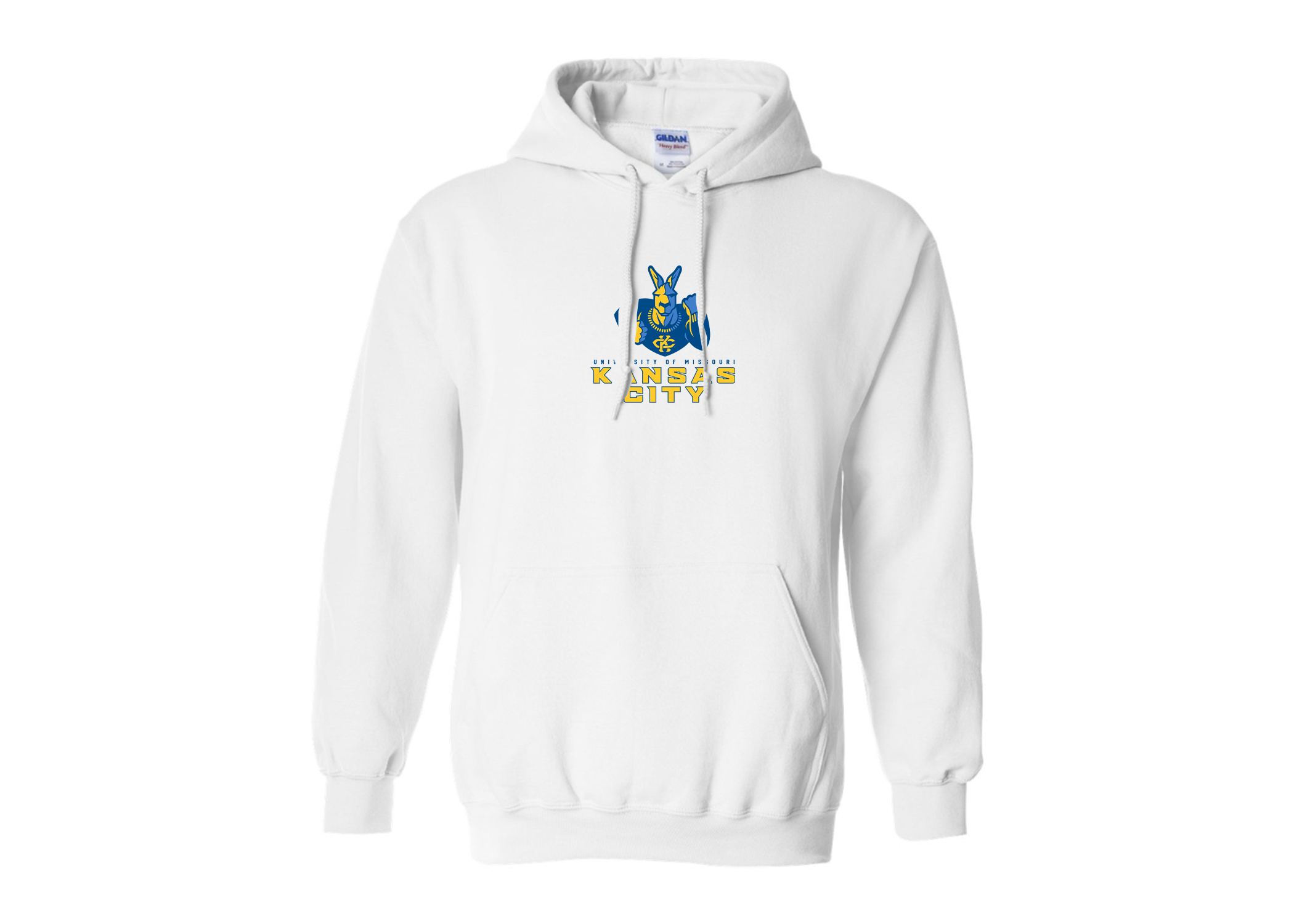Men's UMKC Kangaroos Gildan Heavy Blend Hooded Sweatshirt